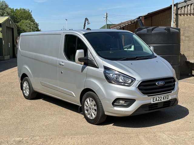 Ford Transit Custom 2.0 300 Ecoblue Limited Panel Van Manua Silver