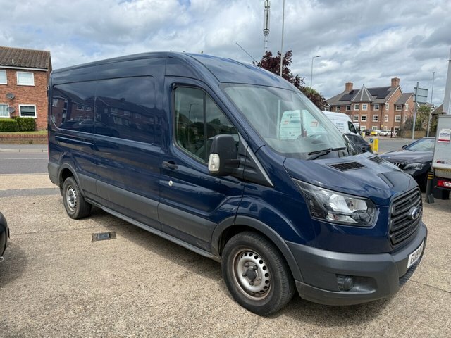 Ford Transit Custom 2.0 350 Ecoblue Panel Van Fwd L3 Blue