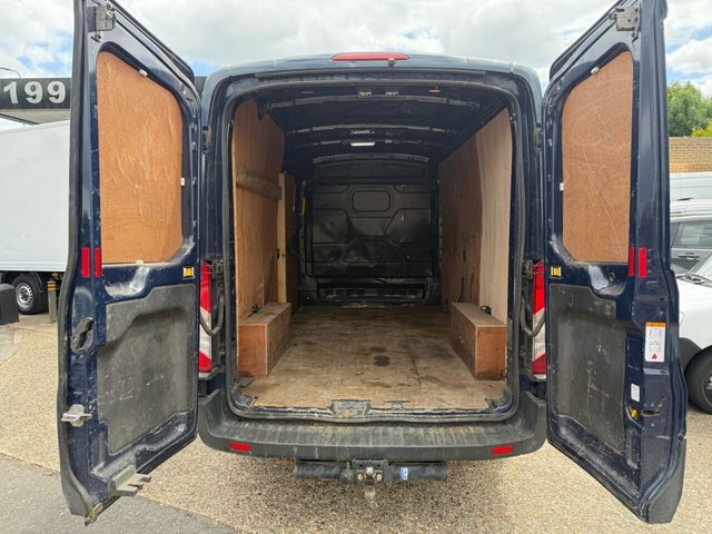 Ford Transit Custom 2.0 350 Ecoblue Panel Van Fwd L3 EU19MKE Blue #2
