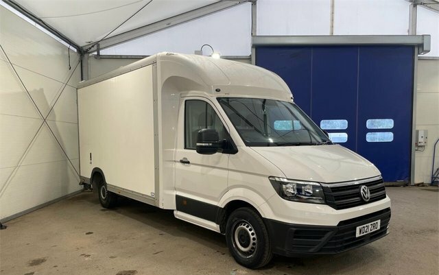 Volkswagen Crafter 2.0 Tdi Cr35 Startline Flat Frame Low Loader Bar White