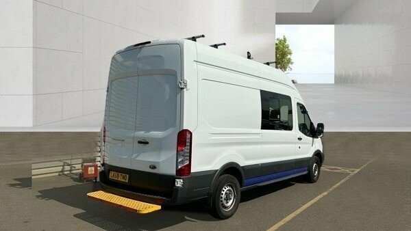 Ford Transit Custom 2.0 350 Ecoblue Crew Van Double Cab 6Dr Man LK68TNO White #6