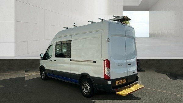 Ford Transit Custom 2.0 350 Ecoblue Crew Van Double Cab 6Dr Man LK68TNO White #5