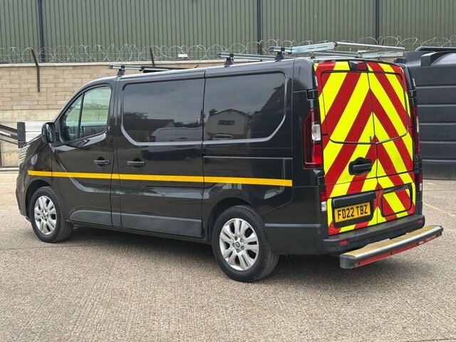 Renault Trafic 2.0 Dci Blue Sl28 Sport Panel Van Manua FD22TBZ Black #4