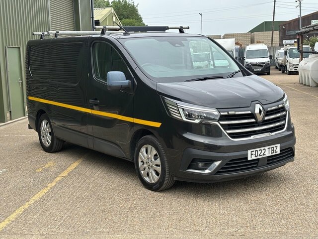 Renault Trafic 2.0 Dci Blue Sl28 Sport Panel Van Manua FD22TBZ Black #5