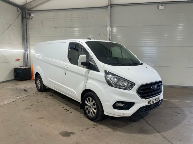 Ford Transit Custom 2.0 300 Ecoblue Limited Panel Van Manua DS22NZH White #2