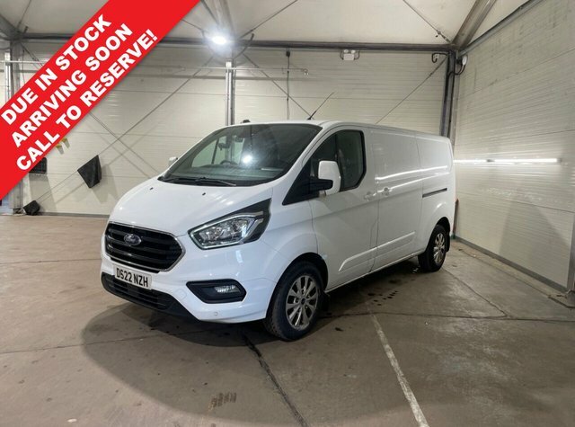 Ford Transit Custom 2.0 300 Ecoblue Limited Panel Van Manua White