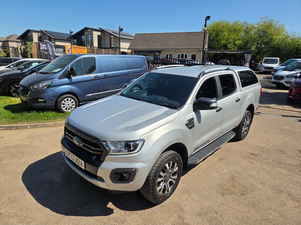 Ford Ranger Pick Up Double Cab Wildtrak 2.0 Ecoblue 213 CK72WZA Silver #6