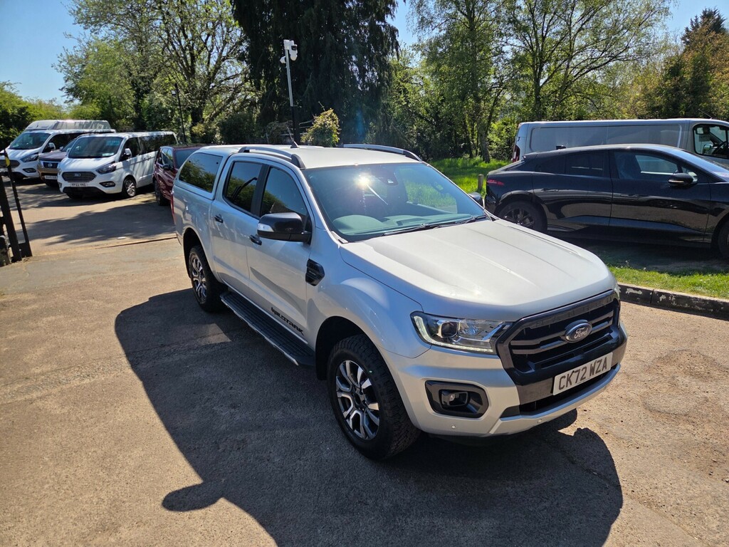 Ford Ranger Pick Up Double Cab Wildtrak 2.0 Ecoblue 213 CK72WZA Silver #5
