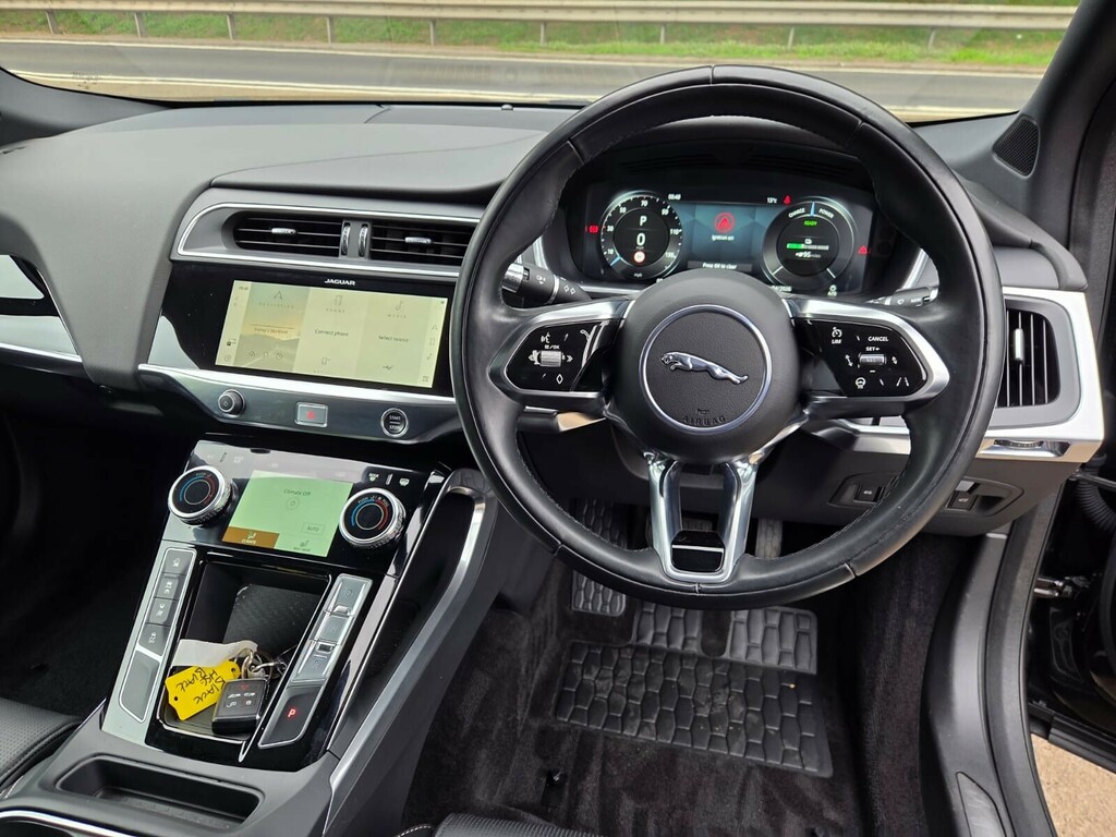 Jaguar I-Pace 294Kw Ev400 Hse Black 90Kwh 11Kw Charger DE22JVD Black #6