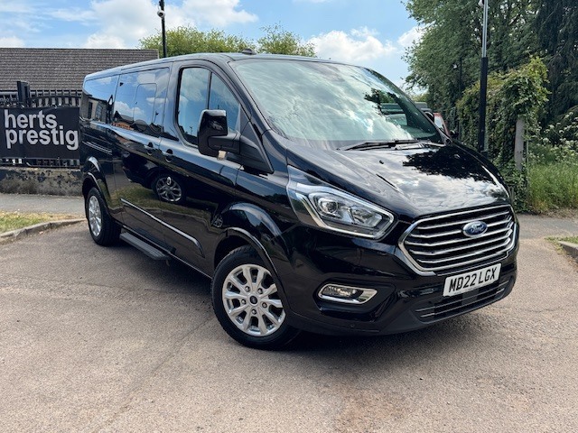 Ford Tourneo Custom 2.0 Ecoblue 130Ps Low Roof 8 Seater Titanium L2 Lw Black