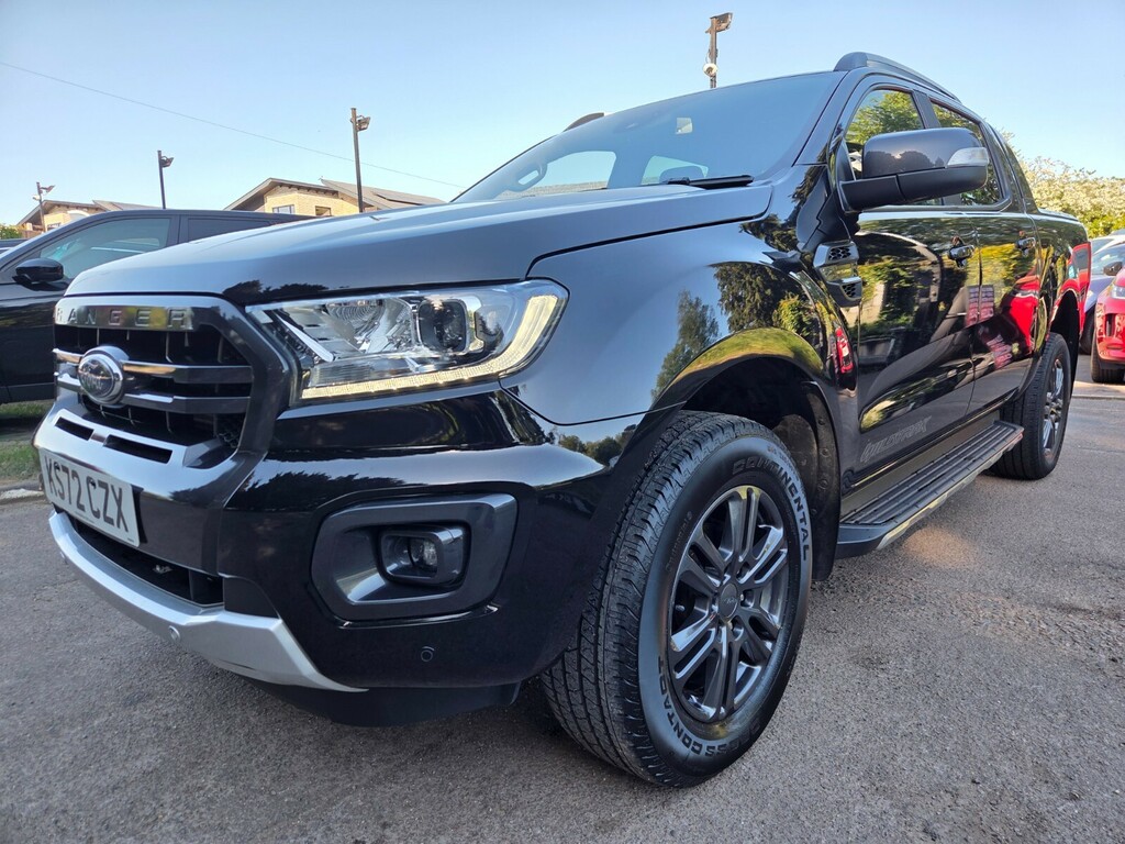 Ford Ranger Pick Up Double Cab Wildtrak 2.0 Ecoblue 213 KS72CZX Black #4