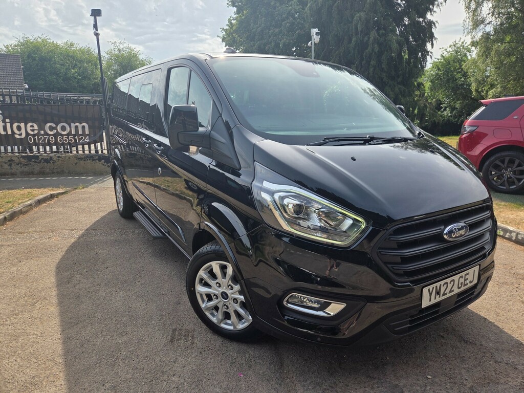 Ford Tourneo Custom 2.0 Ecoblue 130Ps Lr 9 Seater Titanium Black