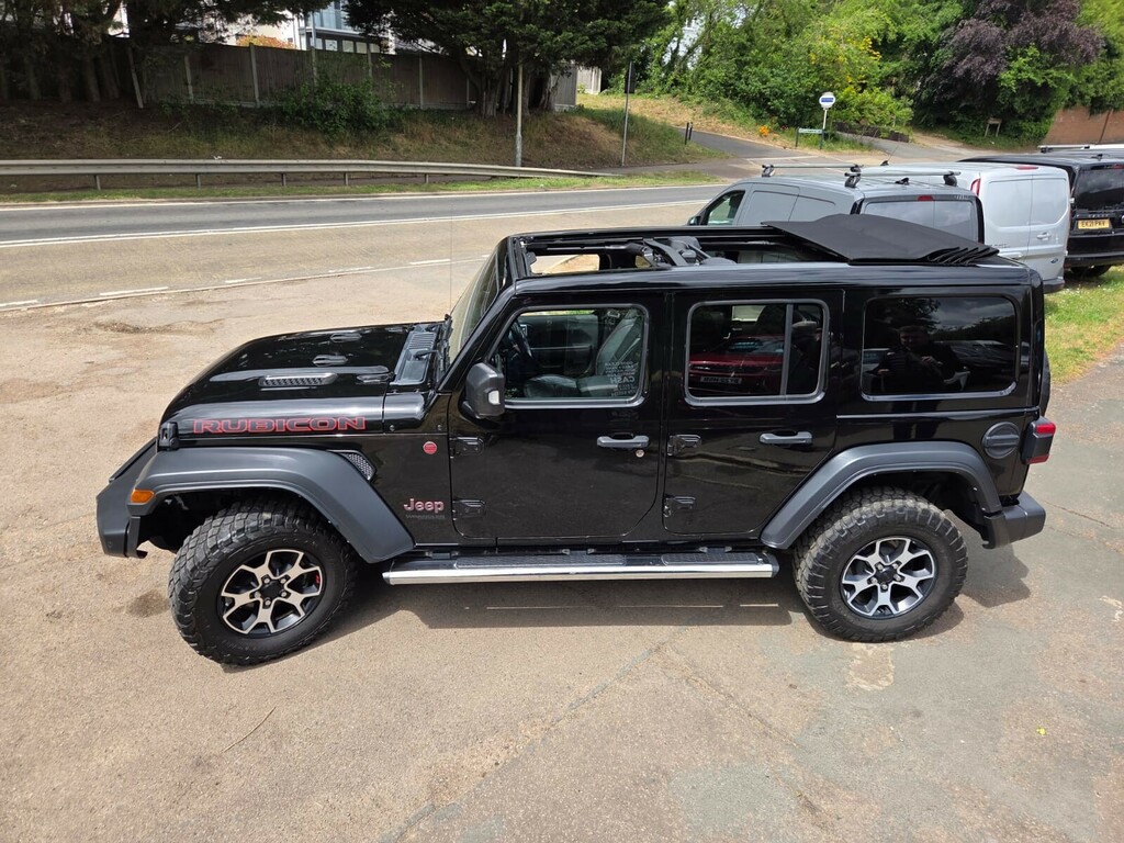 Jeep Wrangler 2.0 Gme Rubicon Unlimited LS71TYD Black #3