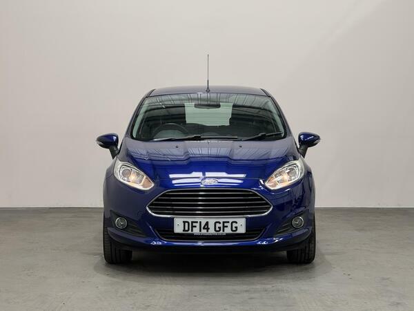 Ford Fiesta 1.25 Zetec Hatchback Euro 5 82 DF14GFG Blue #2