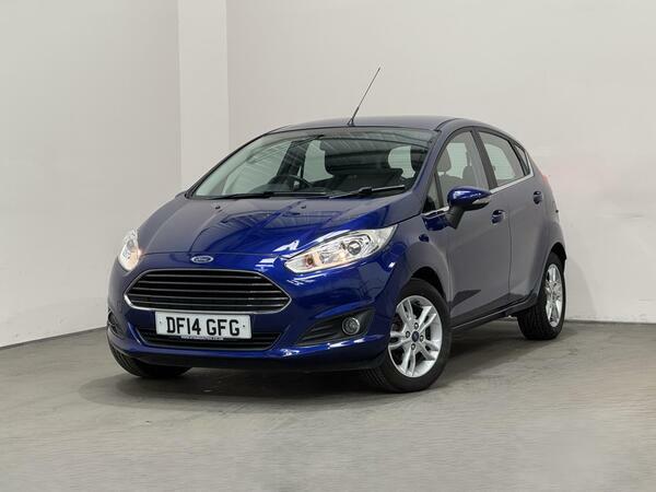 Ford Fiesta 1.25 Zetec Hatchback Euro 5 82 DF14GFG Blue #5