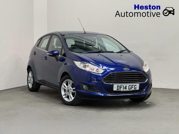 Ford Fiesta 1.25 Zetec Hatchback Euro 5 82 Blue