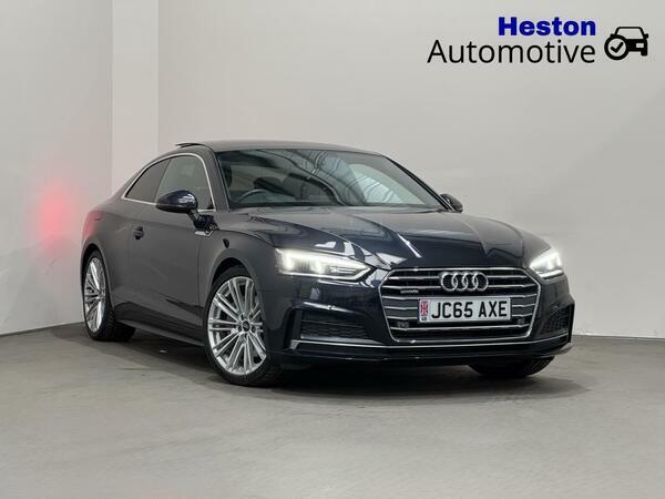 Audi A5 2.0 Tfsi S Line Coupe S Tronic Quattro Blue