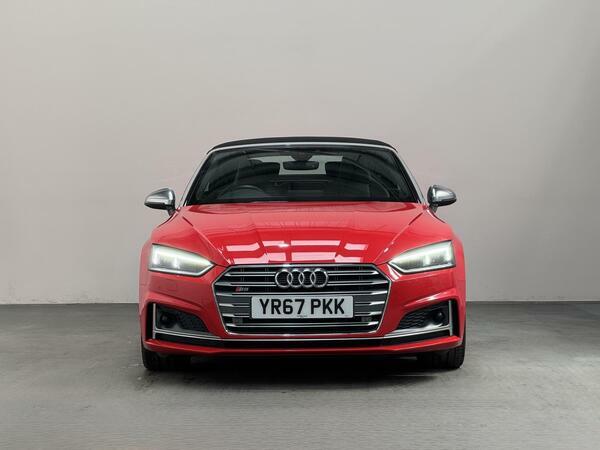 Audi S5 3.0 Tfsi V6 Cabriolet Tiptronic Quattro YR67PKK Red #4