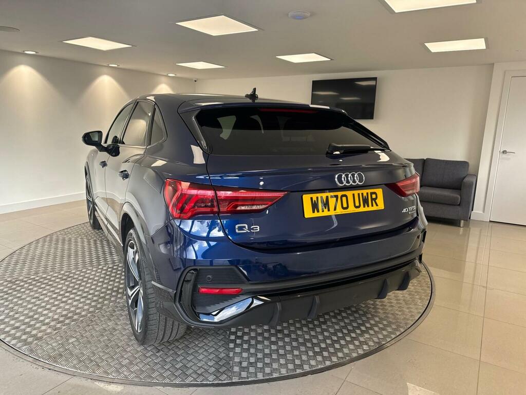 Audi Q3 Suv 2.0 Tfsi 40 Edition 1 Sportback S Tronic Quatt WM70UWR Blue #4
