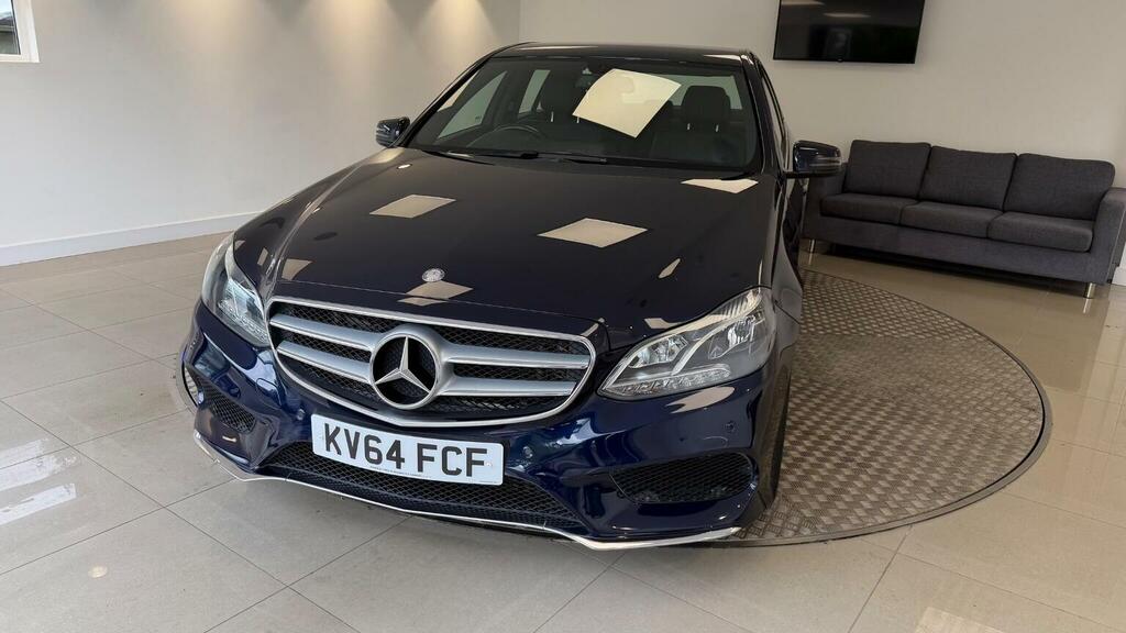 Mercedes-Benz E Class Saloon 2.1 E220 Bluetec Amg Line G-tronic Euro 6 Blue #4