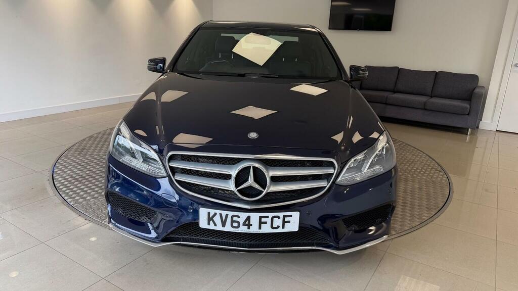Mercedes-Benz E Class Saloon 2.1 E220 Bluetec Amg Line G-tronic Euro 6 Blue #5
