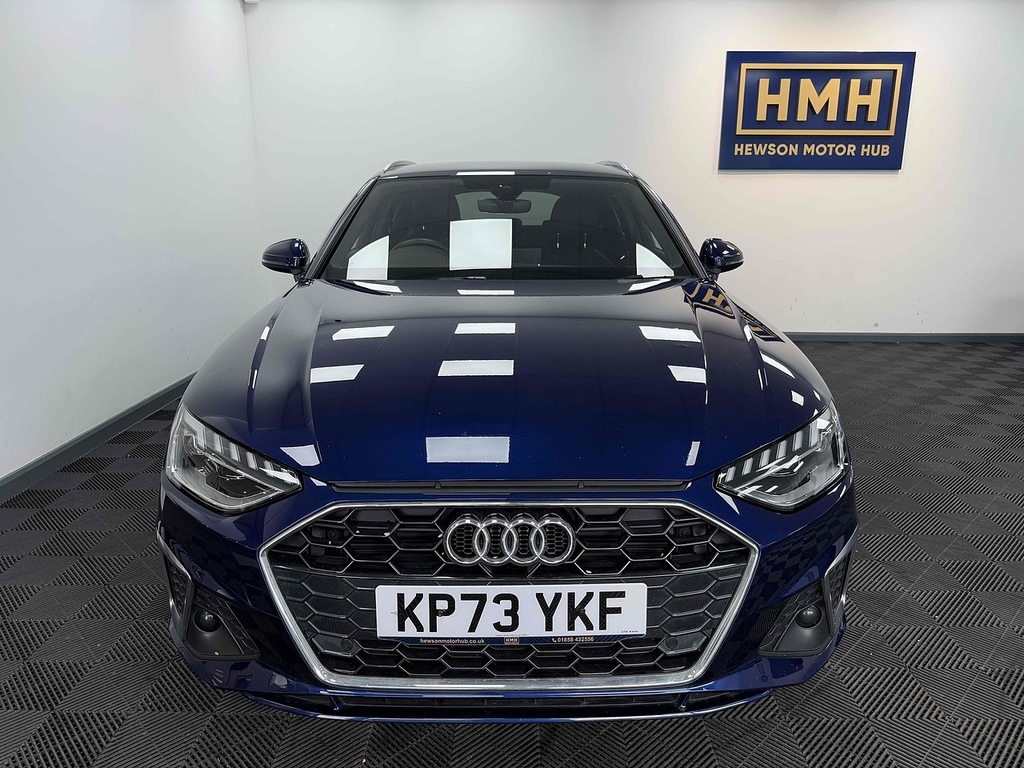 Audi A4 Avant Tfsi S Line KP73YKF Blue #2