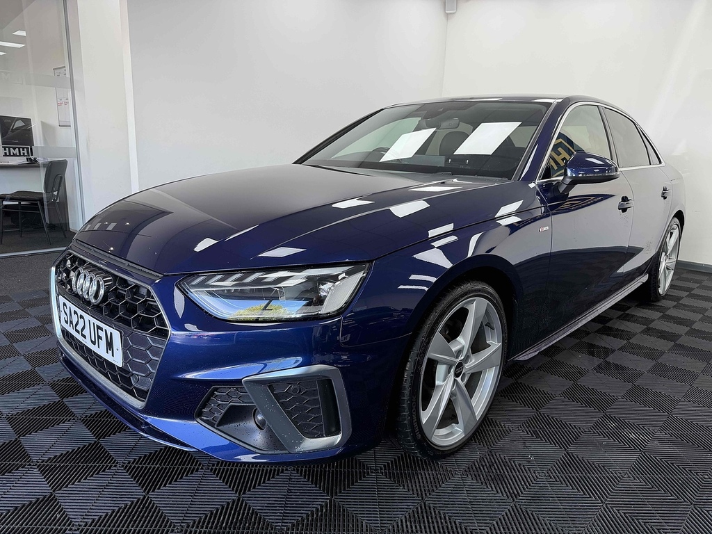 Audi A4 Tfsi S Line SA22UFM Blue #3