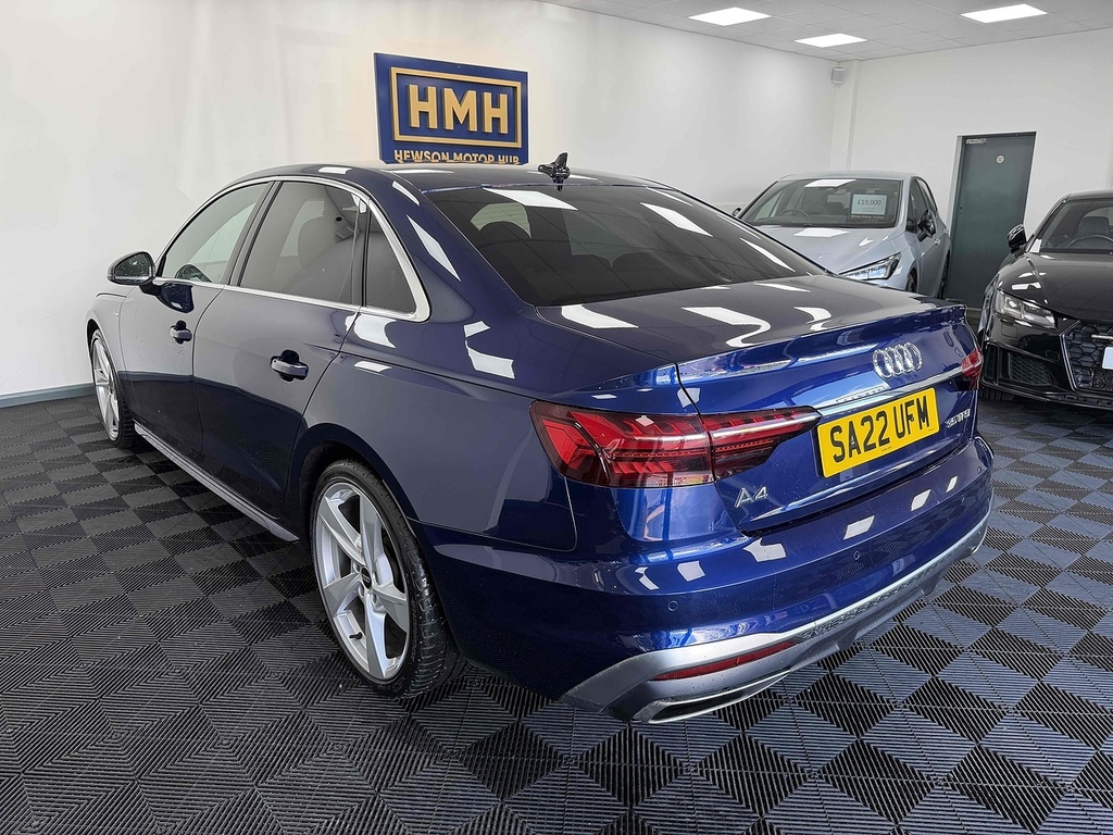 Audi A4 Tfsi S Line SA22UFM Blue #5