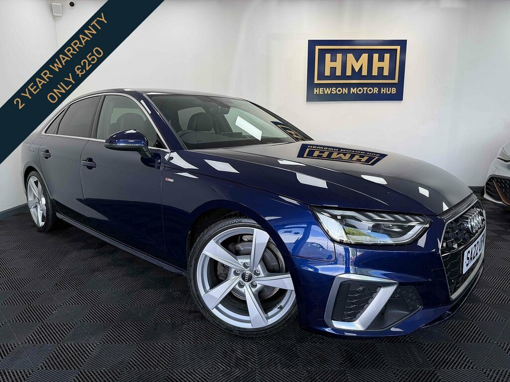 Audi A4 Tfsi S Line Blue