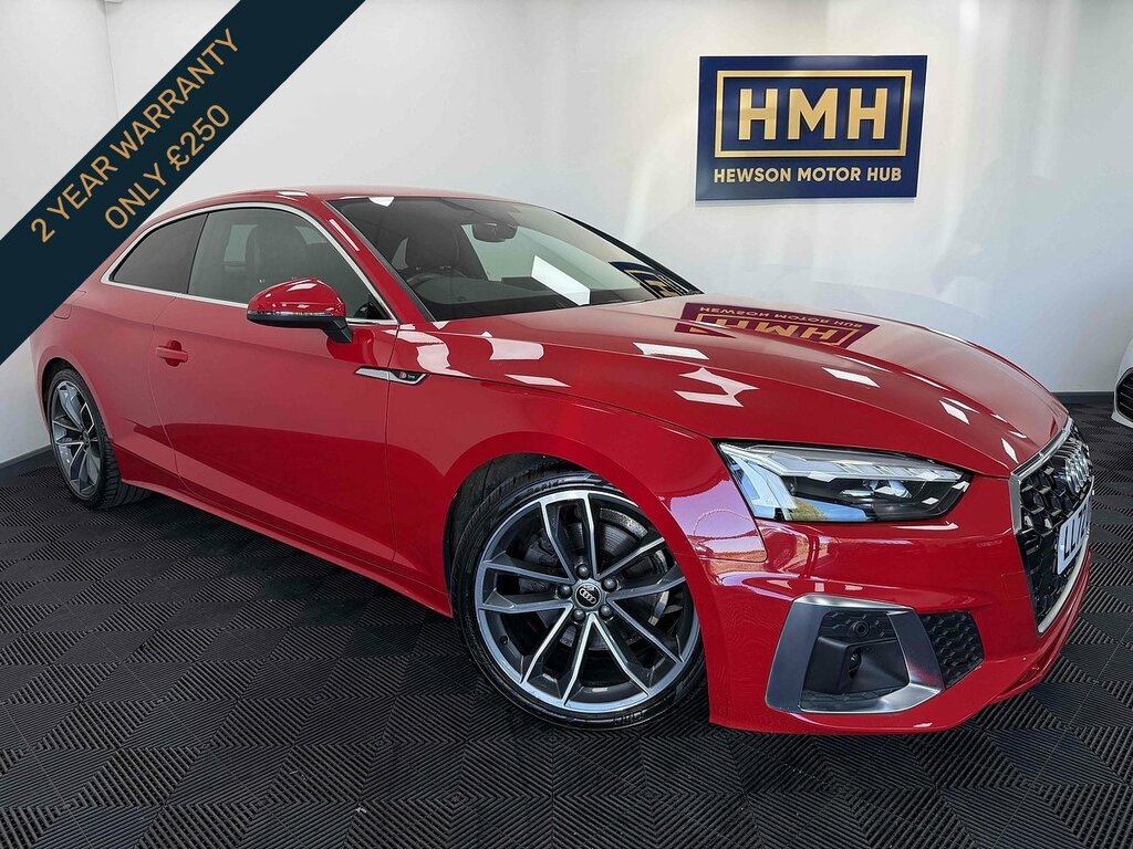 Audi A5 Tfsi S Line Red