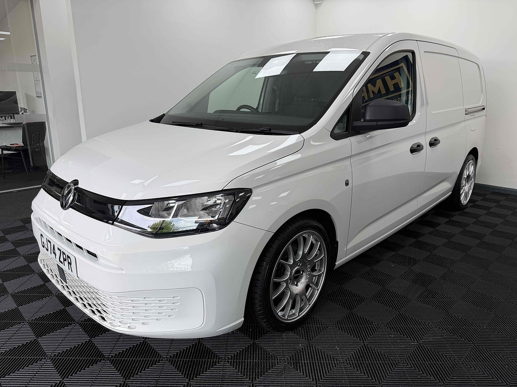Volkswagen Caddy Maxi Tdi C20 Commerce Plus GJ74ZPR White #5