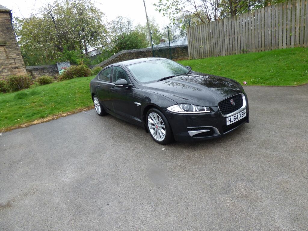 Jaguar XF 3.0D V6 R-sport Start Stop HJ64XBH Black #2