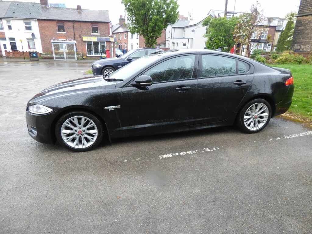 Jaguar XF 3.0D V6 R-sport Start Stop HJ64XBH Black #6