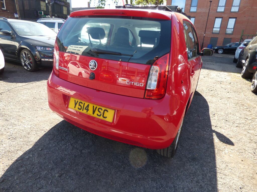 Skoda Citigo 1.0 Mpi Se YS14VSC Red #5