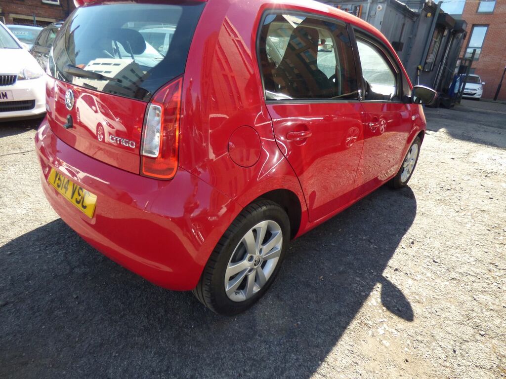 Skoda Citigo 1.0 Mpi Se YS14VSC Red #6