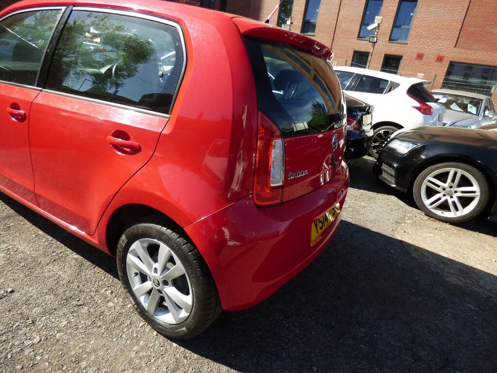 Skoda Citigo 1.0 Mpi Se YS14VSC Red #4