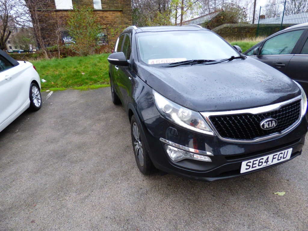 Kia Sportage 2.0 Crdi Kx-4 SE64FGU Black #2