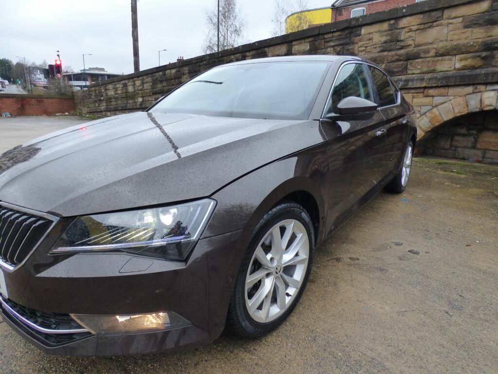 Skoda Superb 2.0 Tdi Cr 190 Se L Executive Dsg Brown #3