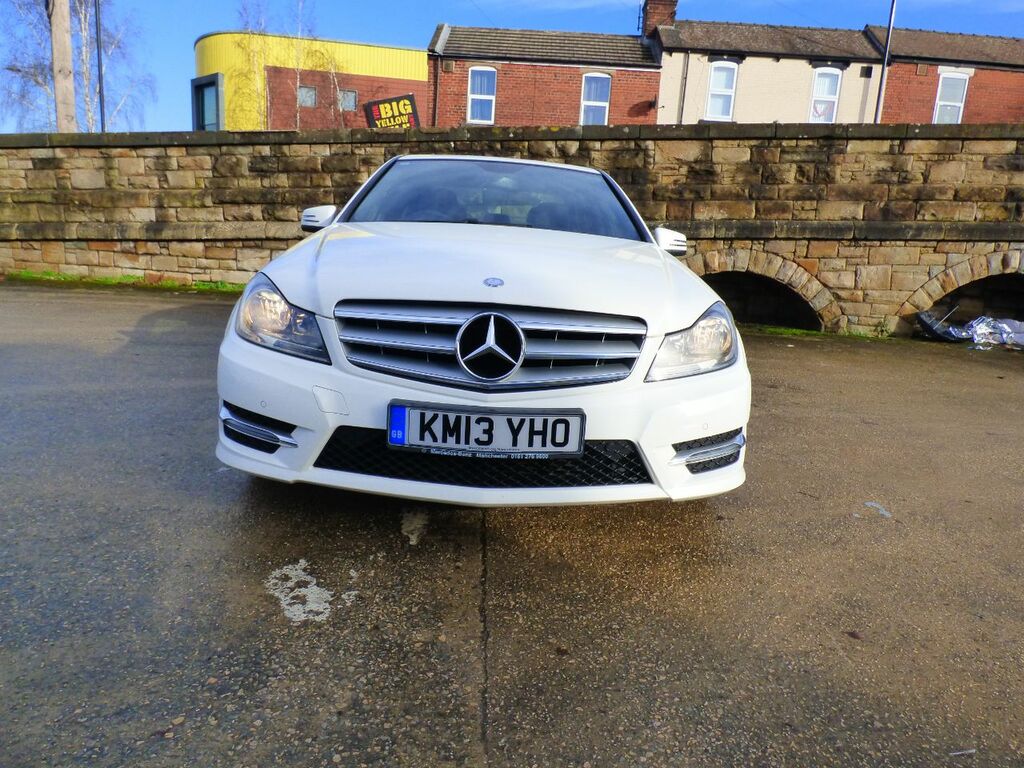 Mercedes-Benz C Class C250 Cdi Blueefficiency Amg Sport White