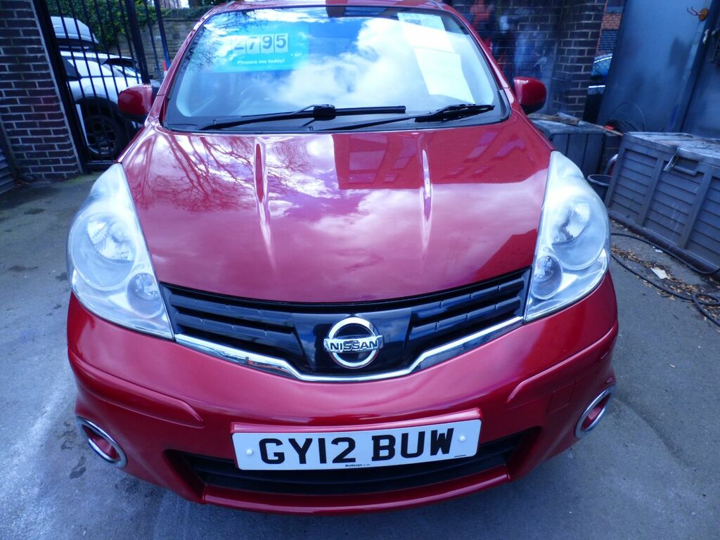 Nissan Note 1.6 Acenta Red