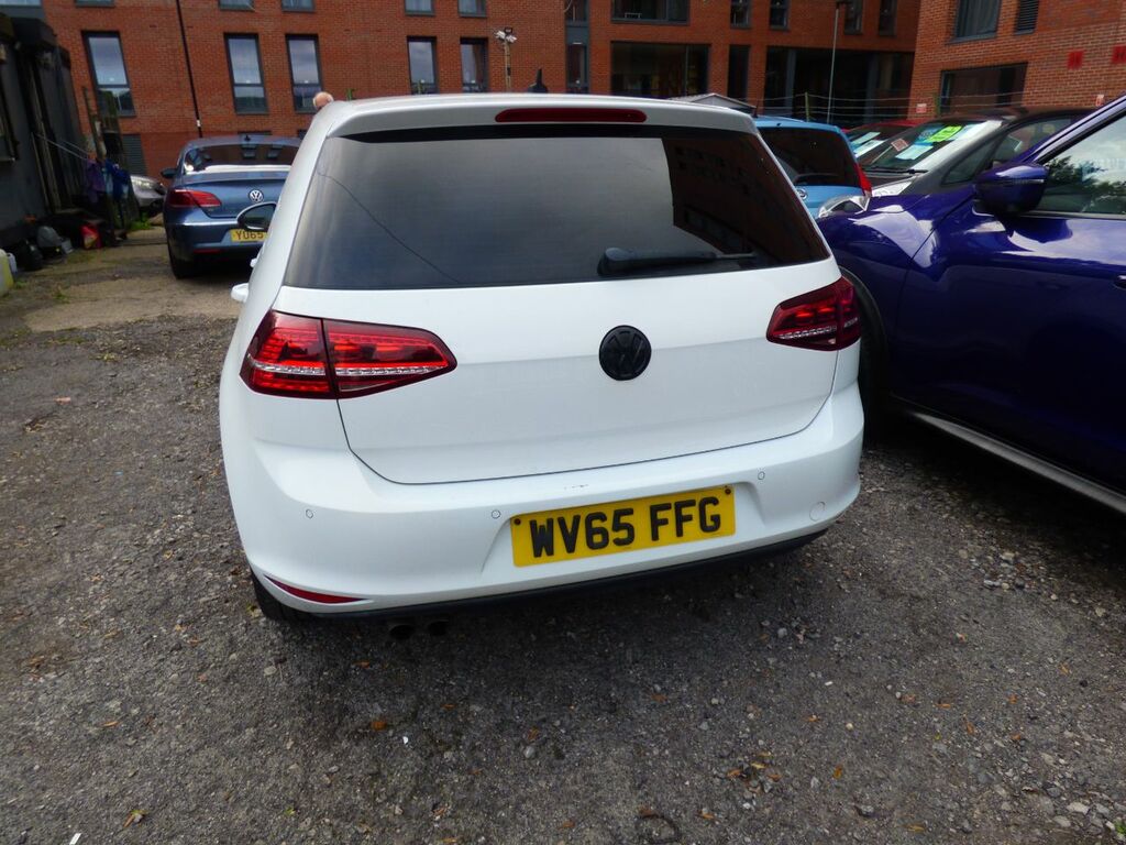 Volkswagen Golf 2.0 Tdi Gt Dsg WV65FFG White #5