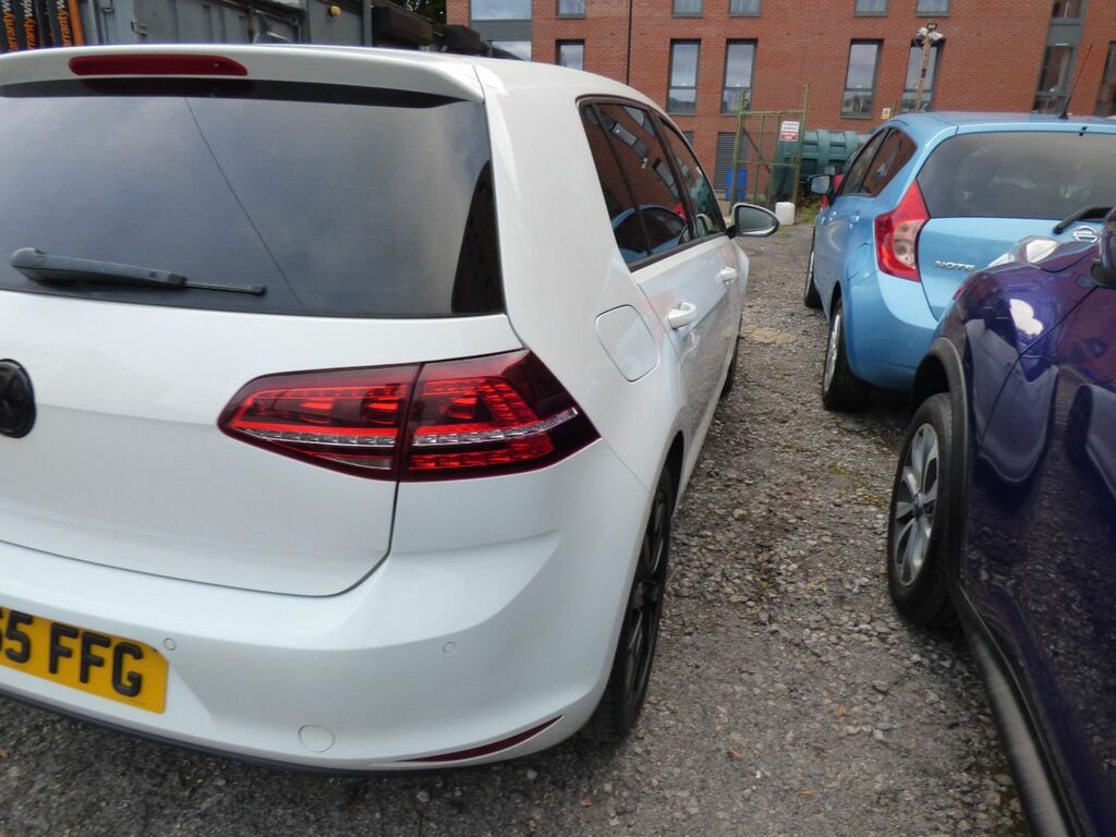Volkswagen Golf 2.0 Tdi Gt Dsg WV65FFG White #6