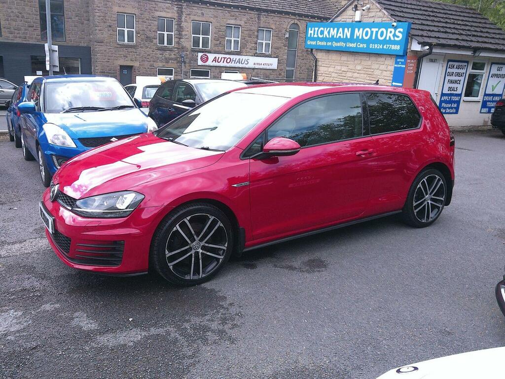 Volkswagen Golf Hatchback 2.0 Tdi Bluemotion Tech Gtd Euro 6 Ss SP17VOD Red #4