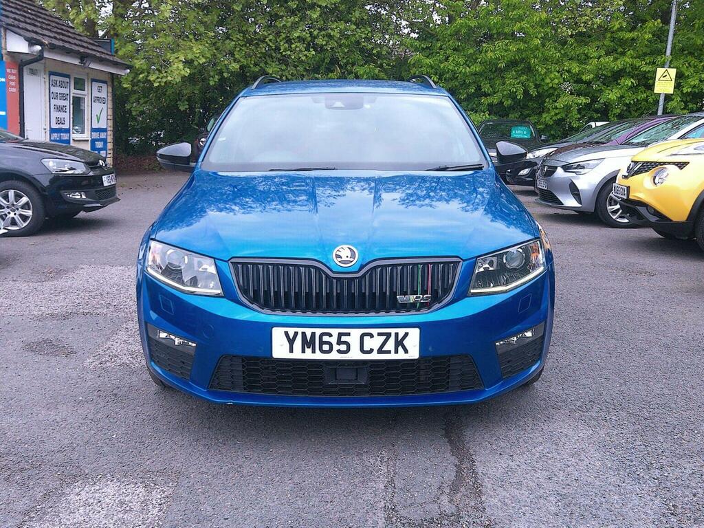 Skoda Octavia Estate 2.0 Tdi Vrs Dsg Euro 6 Ss Snav 20 Blue #2