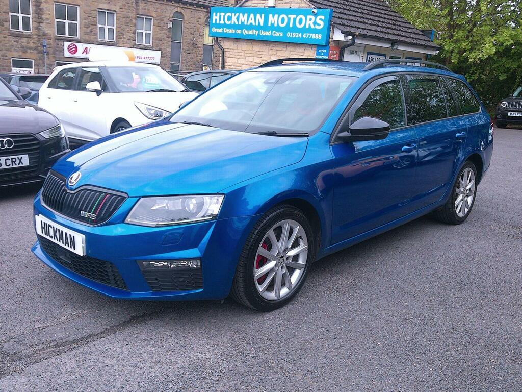 Skoda Octavia Estate 2.0 Tdi Vrs Dsg Euro 6 Ss Snav 20 Blue #3