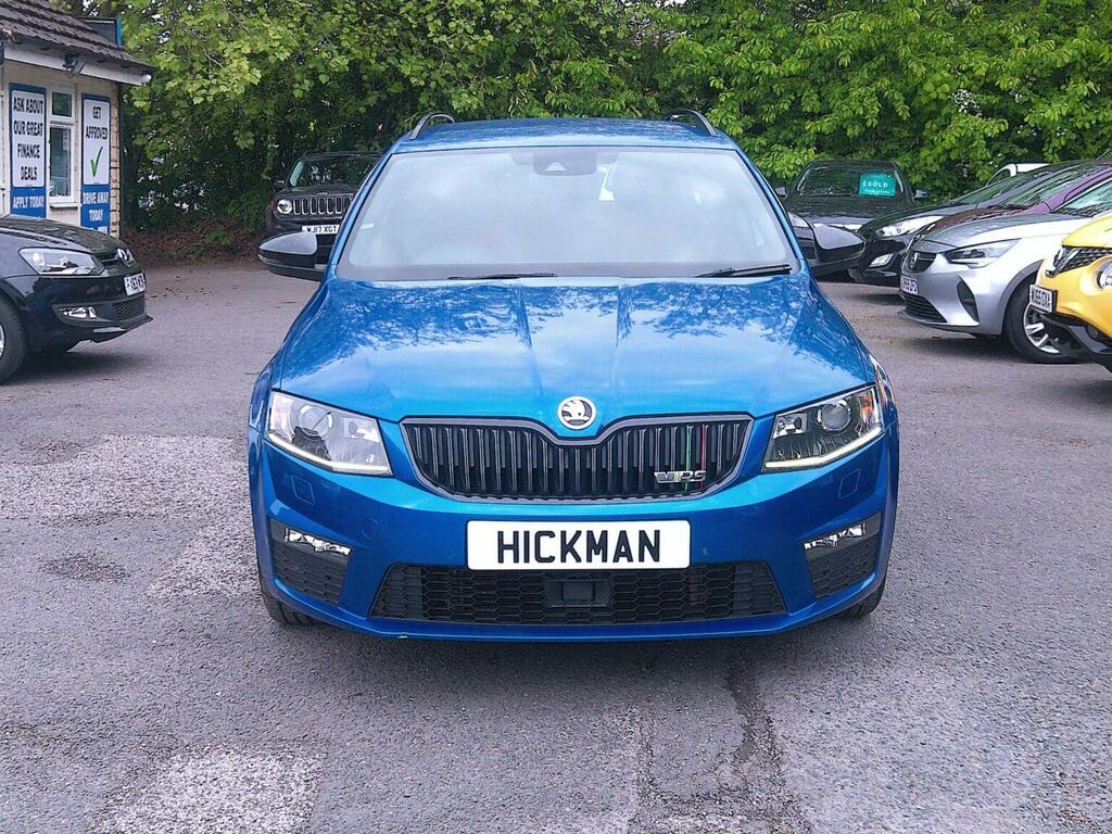 Skoda Octavia Estate 2.0 Tdi Vrs Dsg Euro 6 Ss Snav 20 Blue #4