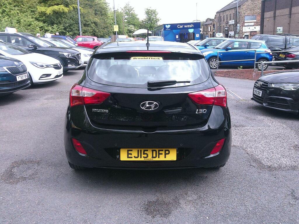 Hyundai I30 Hatchback 1.6 Crdi Blue Drive Se Euro 6 Ss EJ15DFP Black #6