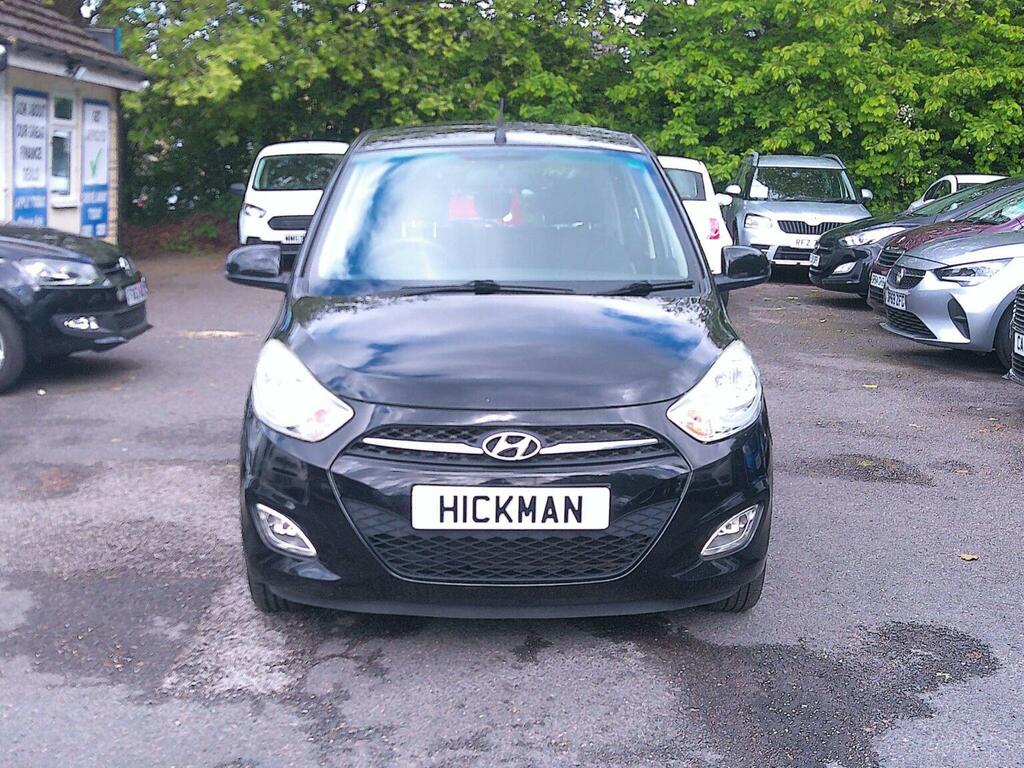 Hyundai I10 Hatchback 1.2 Active Euro 5 201262 EJ62CWZ Black #4