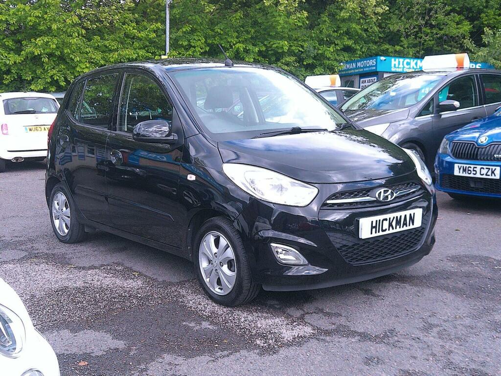 Hyundai I10 Hatchback 1.2 Active Euro 5 201262 EJ62CWZ Black #3