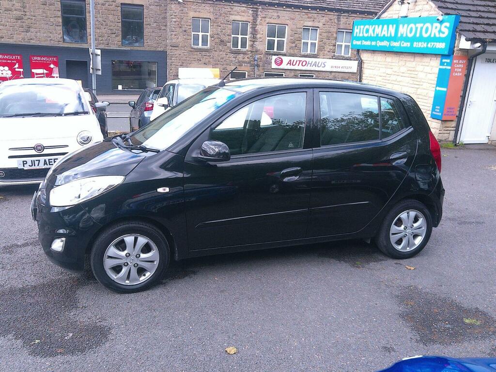 Hyundai I10 Hatchback 1.2 Active Euro 5 201262 EJ62CWZ Black #6